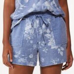 Cato SNORKEL BLUESNORKEL Floral Drawstring Shorts